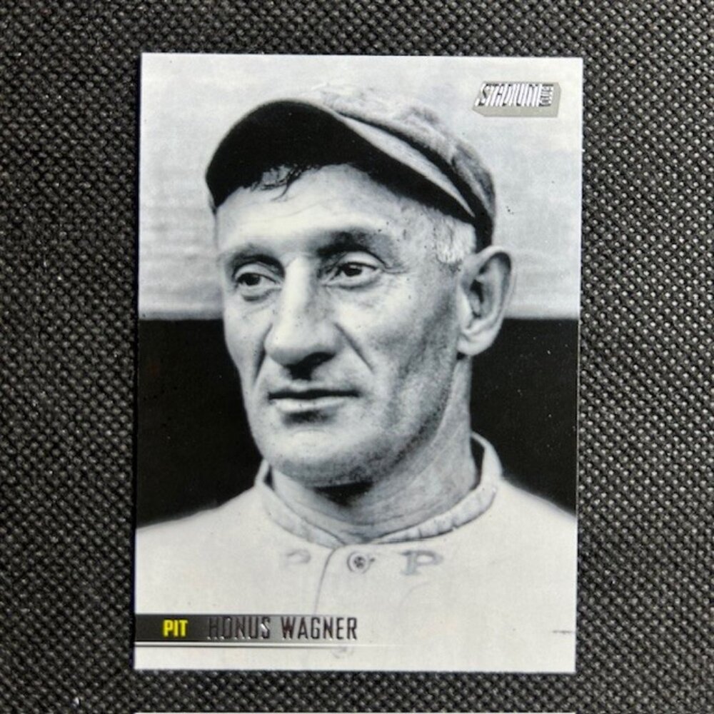 2021 Topps Stadium Club - Black & White Honus Wagner #36